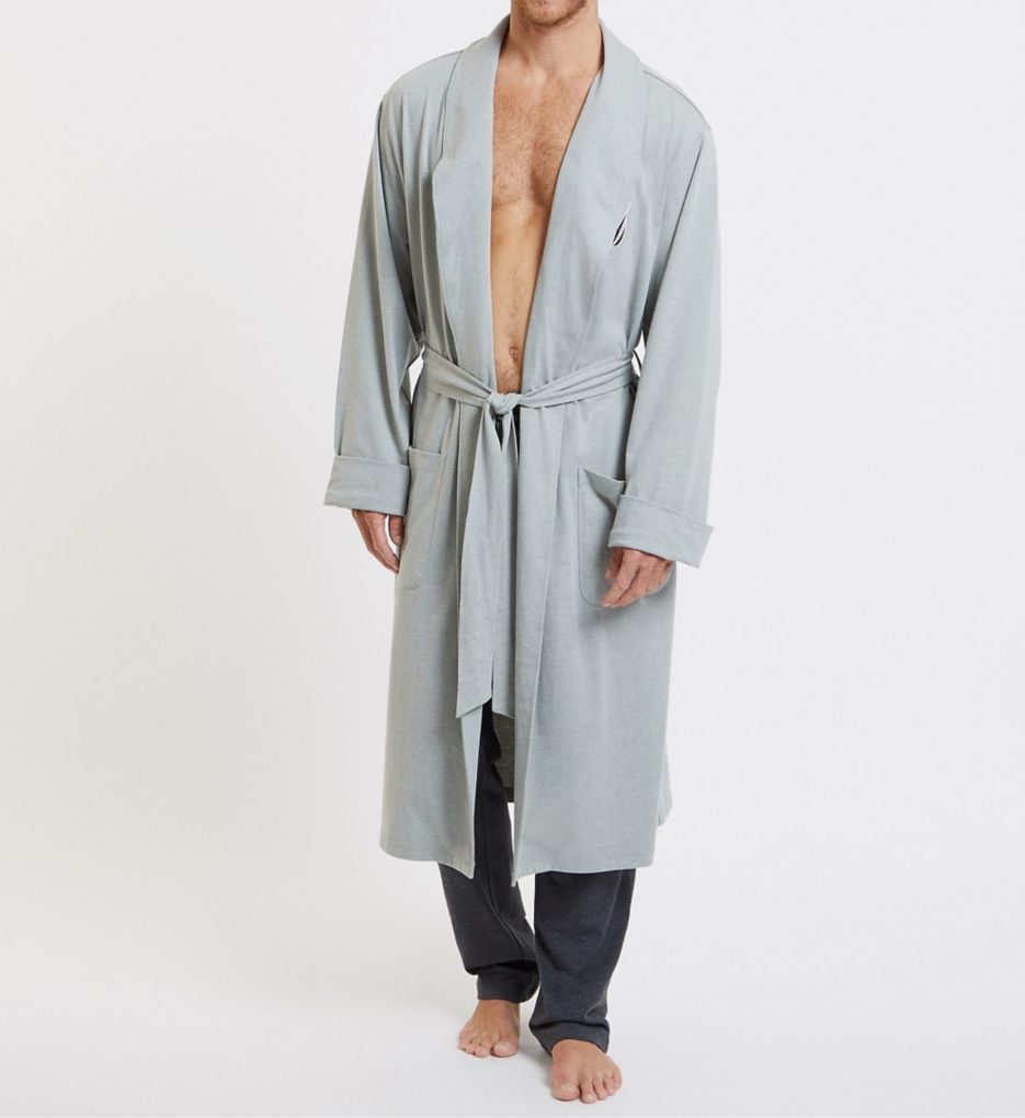 Anchor Sueded Jersey Robe