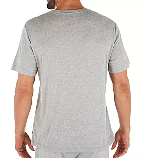 Anchor Cotton Crew Neck T-Shirt Grey Heather S
