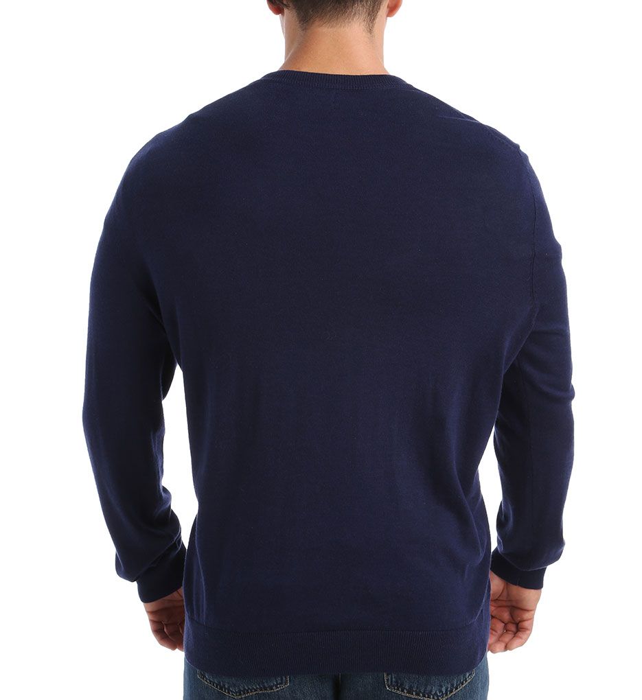 Big and Tall Cotton Modal V-Neck Sweater