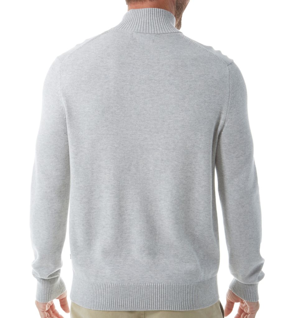 Big Man Pima Cotton 1/4 Zip Sweater