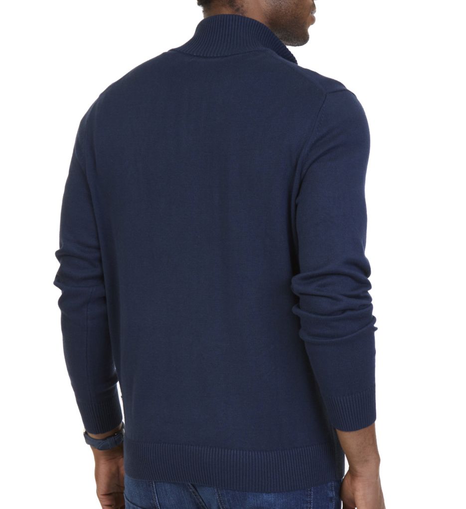 Tall Man Pima Cotton 1/4 Zip Sweater