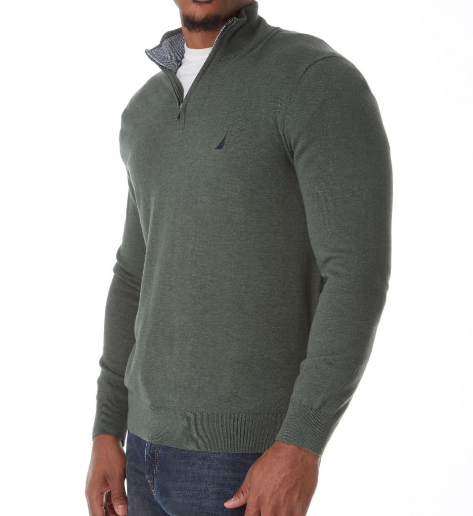 Tall Man Cotton 1/4 Zip Sweater-gs