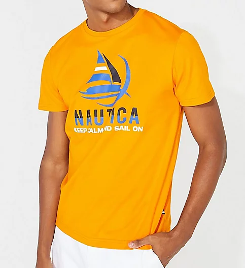 Nautica Big Man Keep Calm Crew Neck T-Shirt Q01106