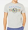 Nautica Big Man Colored Flags Crew Neck T-Shirt Q01109 - Image 1