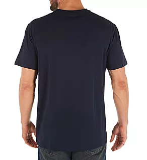 Big Man Anchor Short Sleeve Pocket T-Shirt NAV 1XL