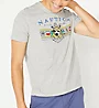 Nautica Colored Flags Anchor Crew Neck T-Shirt V01109
