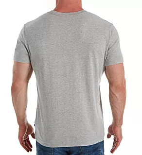 Nautica Flag Crew Neck T-Shirt GrHea S