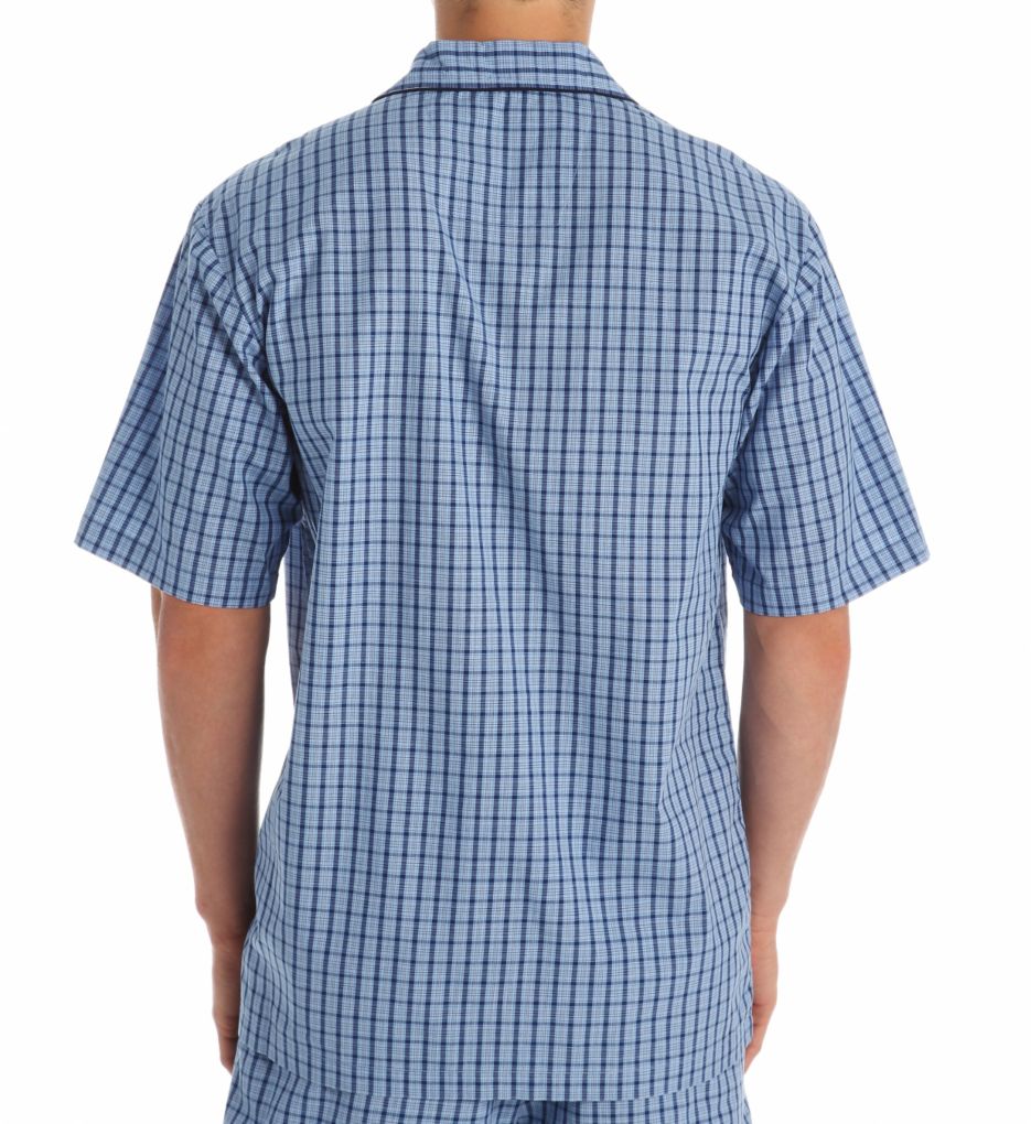 Anchor 100% Cotton Plaid Camp Shirt-bs