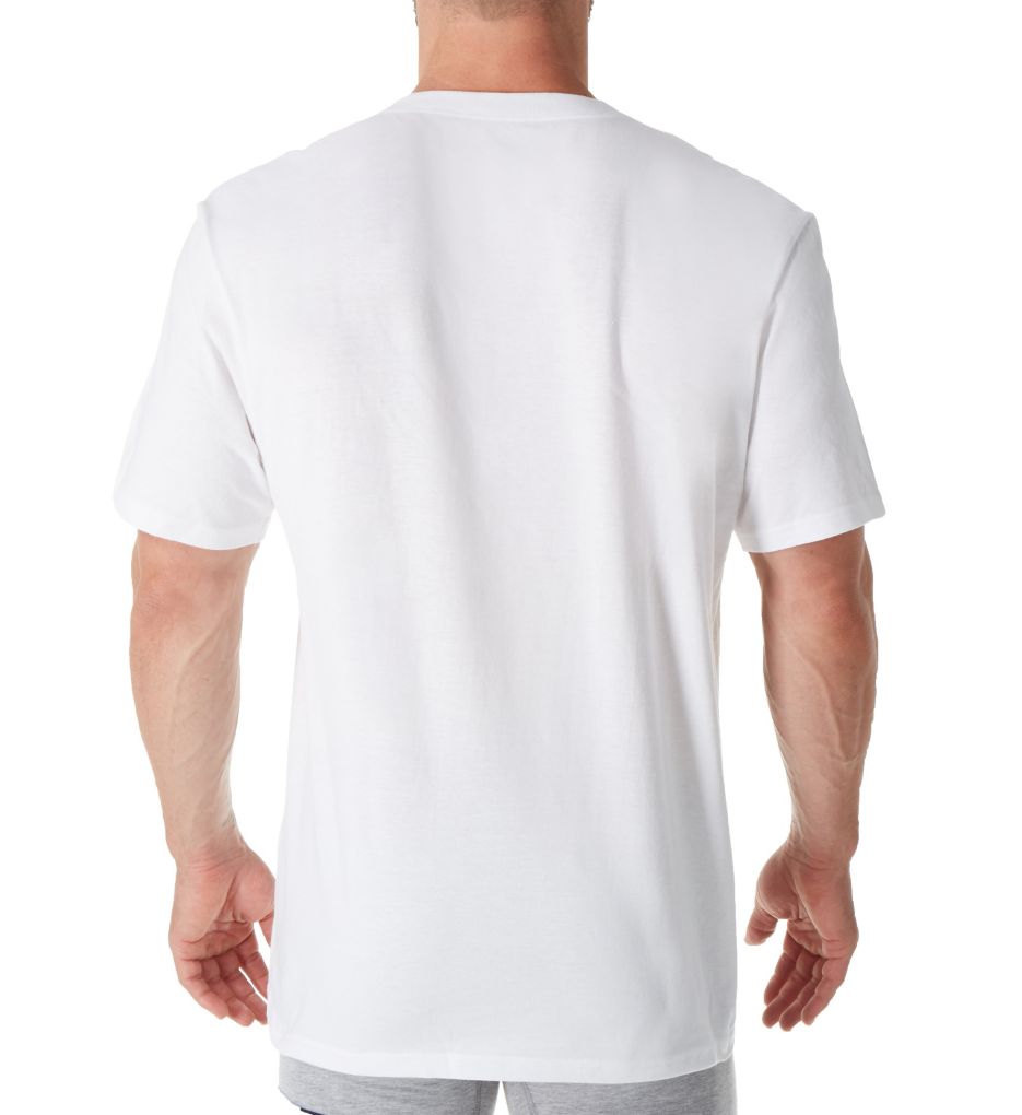 Cotton V-Neck T-Shirt - 4 Pack