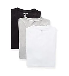 Cotton V-Neck T-Shirts - 3 Pack
