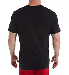 Cotton V-Neck T-Shirts - 3 Pack BLK M