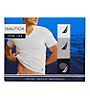 Nautica Cotton V-Neck T-Shirts - 3 Pack Y60310 - Image 3
