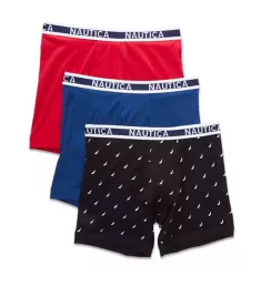 Cotton Stretch Boxer Briefs - 3 Pack