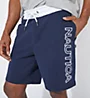Nautica Tall Man Fleece Knit Logo Short Z01170T
