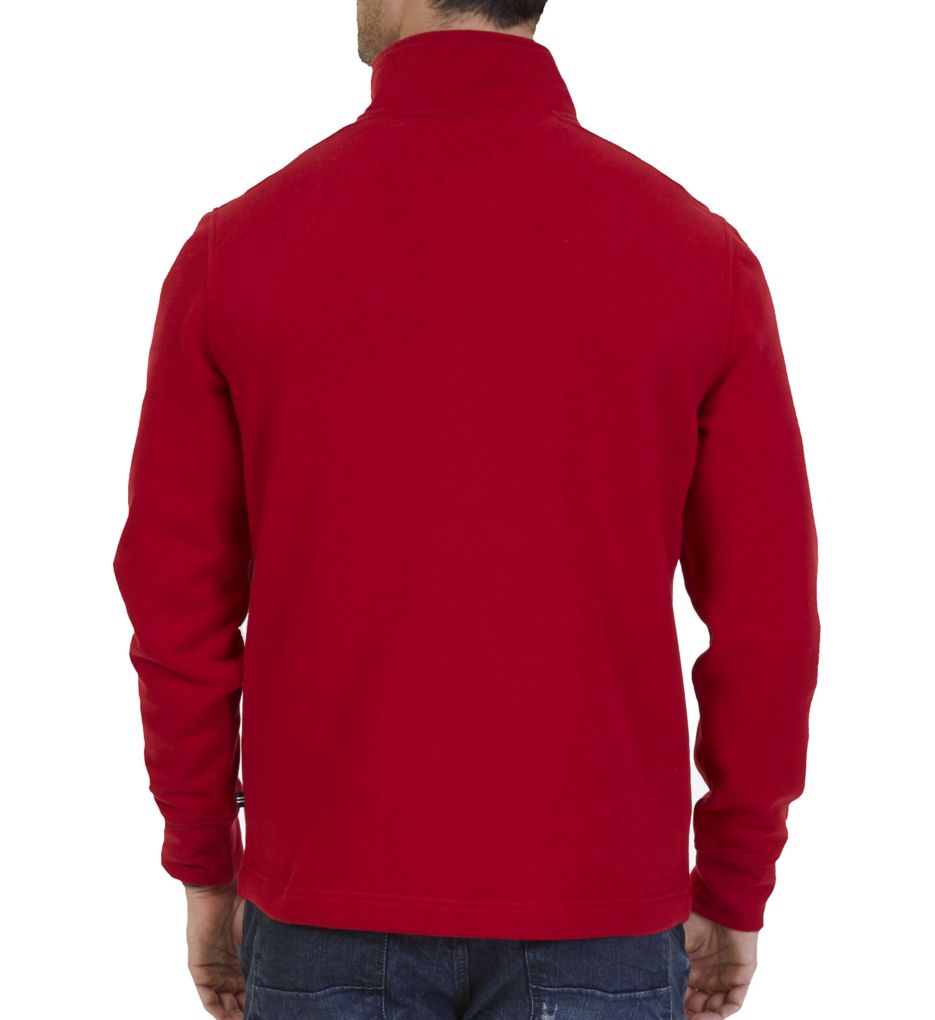 Big Man Long Sleeve 1/4 Zip Knit Sweatshirt