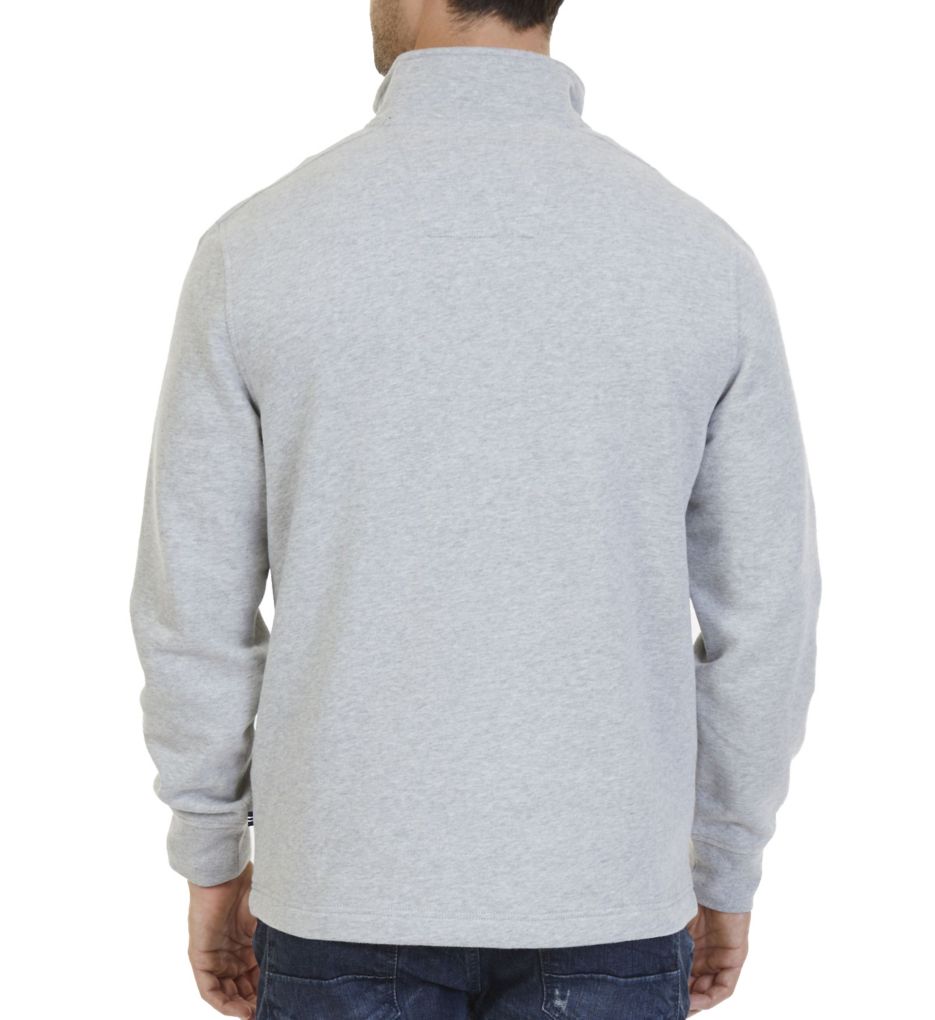 Tall Man Long Sleeve 1/4 Zip Knit Sweat Shirt