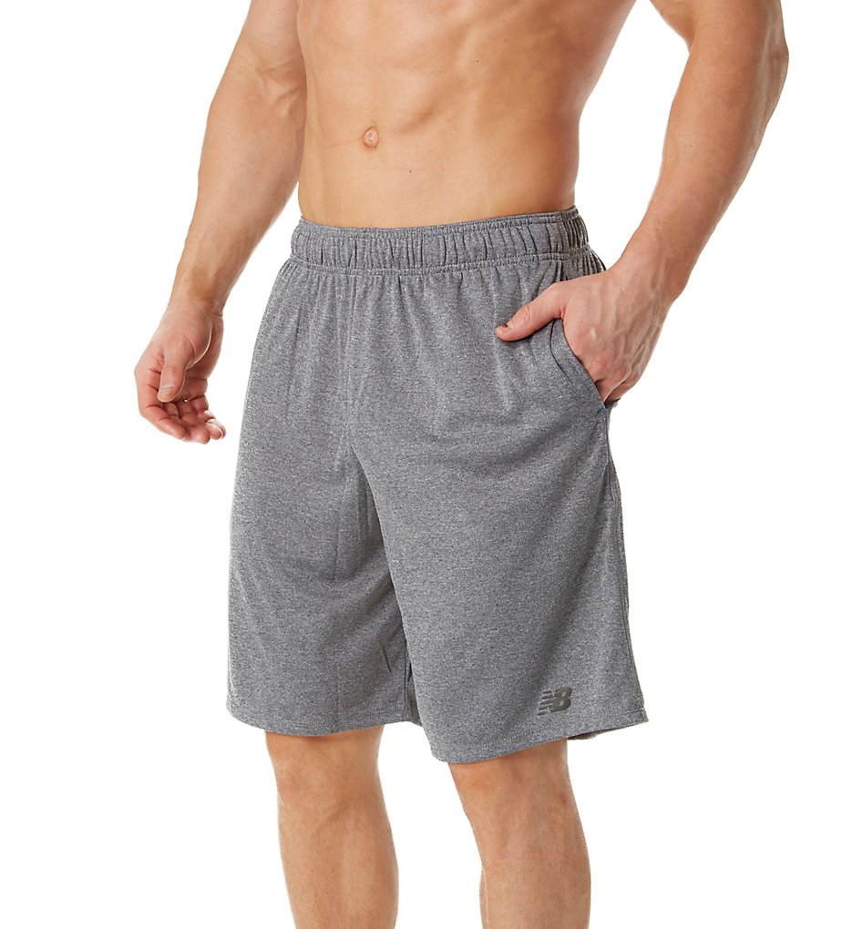 New Balance MS63072 Versa 9 Inch Performance Short (Athletic Grey)