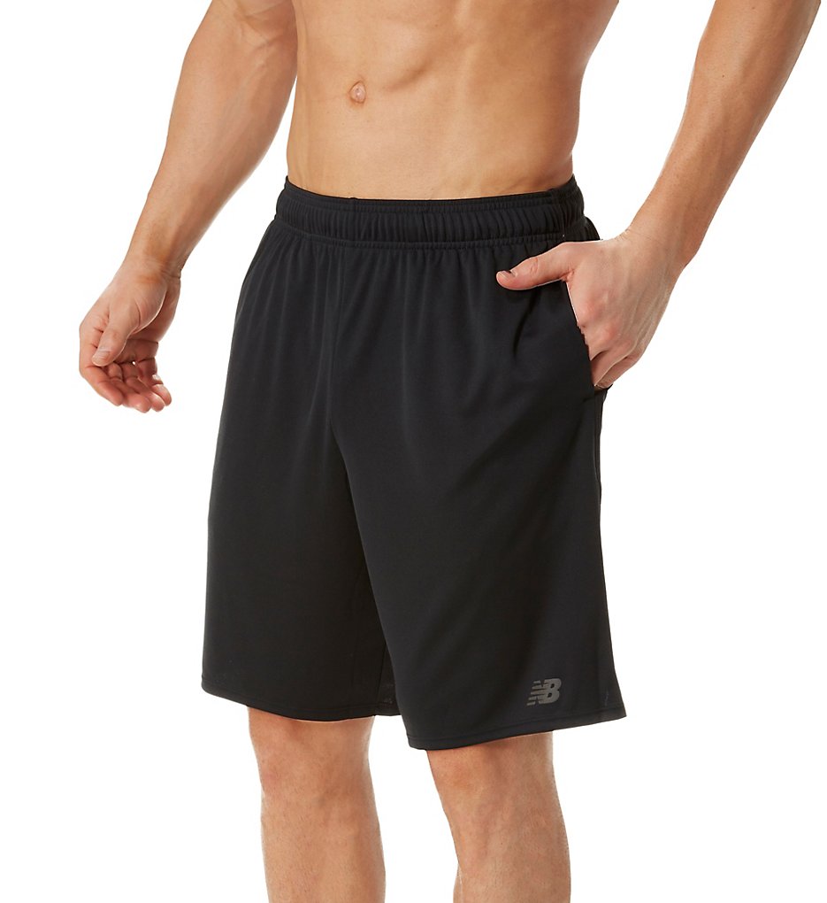 New Balance MS63072 Versa 9 Inch Performance Short (Black)
