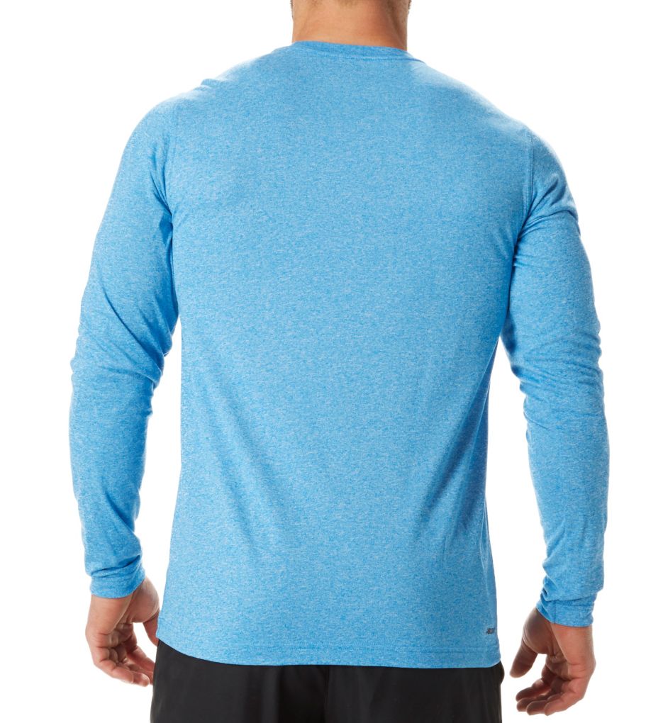 Performance Long Sleeve Heather Tech Shirt-bs