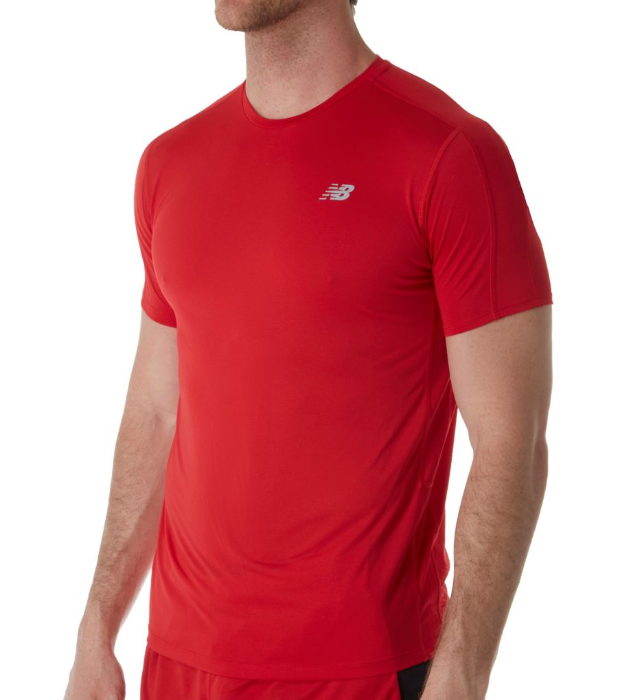 New Balance MT73061 Accelerate Performance Short Sleeve T-Shirt | eBay