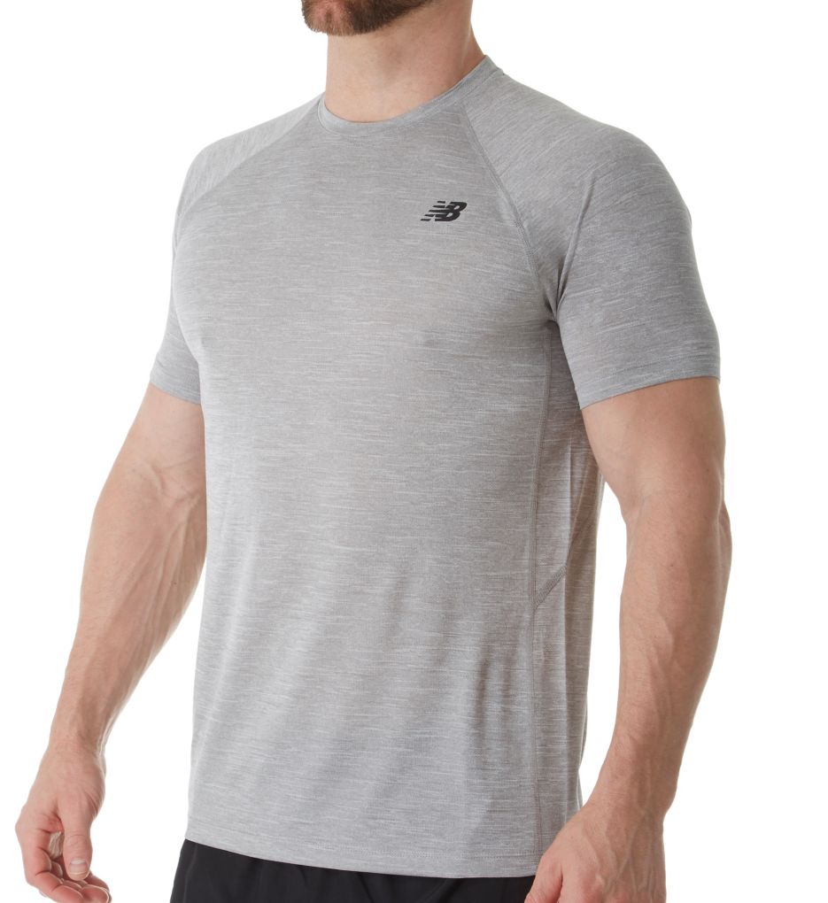 new balance grey t shirt