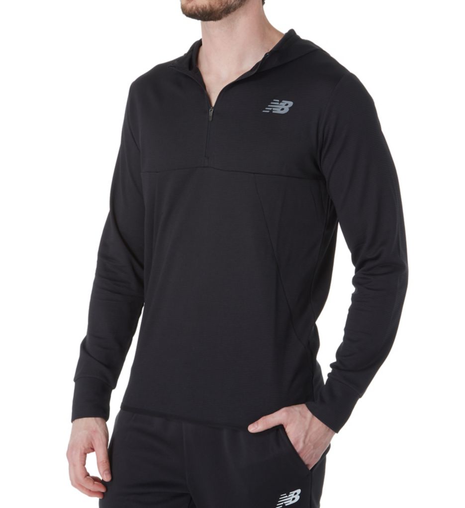 Tenacity Hooded Quarter Zip-gs