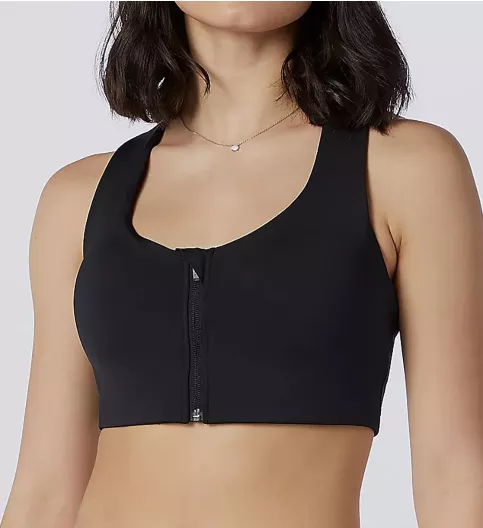 New Balance NB Dry Power X Front Zip High Impact Sports Bra WB01033