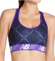 NB Pace Print Medium Impact Sports Bra 3.0