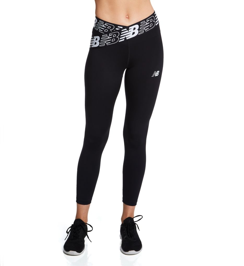 New Balance RELENTLESS - Leggings - stone pink/pink 