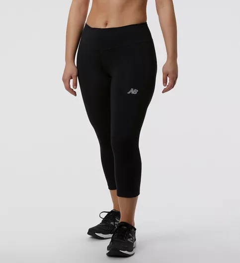 New Balance Accelerate Reflective Mid-Rise Capri Legging WP23239