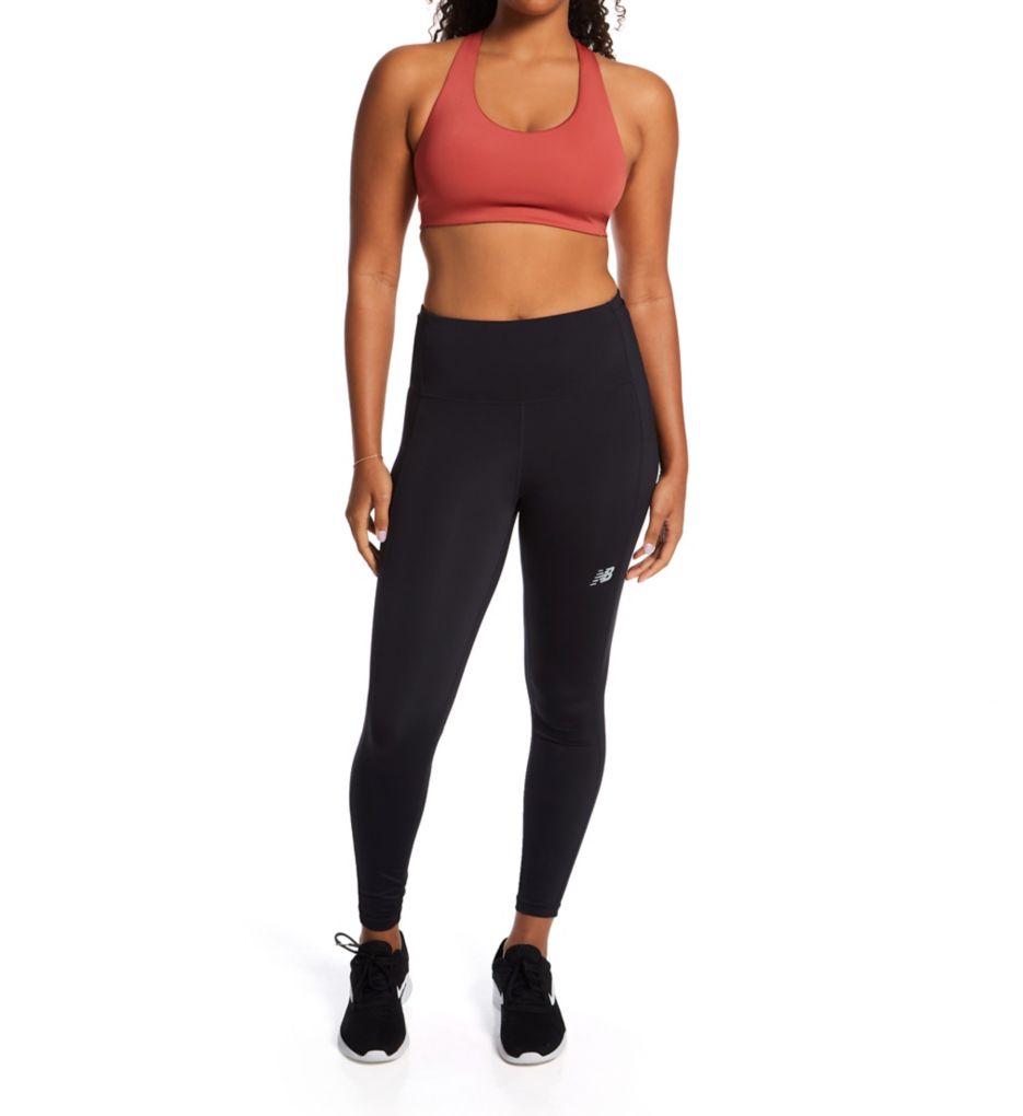 New Balance Women's Accelerate Pacer Tight, Black, X-Small