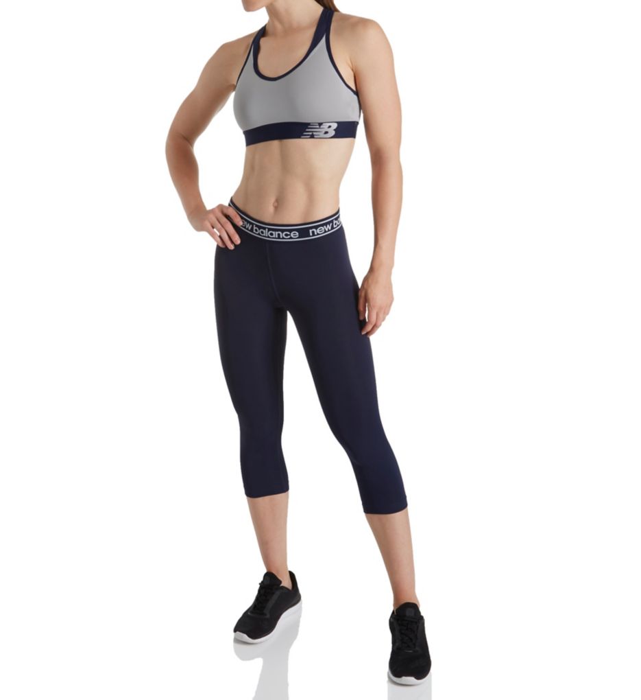 new balance printed accelerate capri