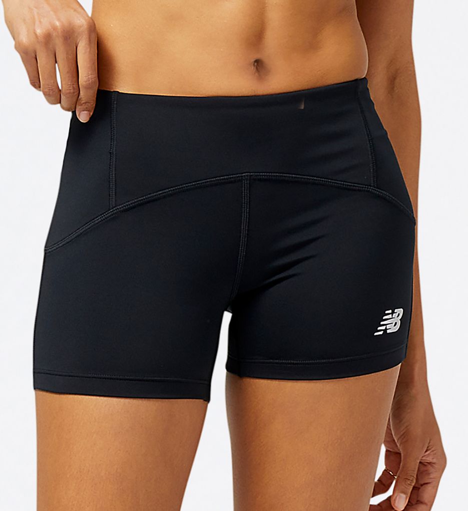 New Balance Women's Accelerate Pacer Tight, Black, Medium at