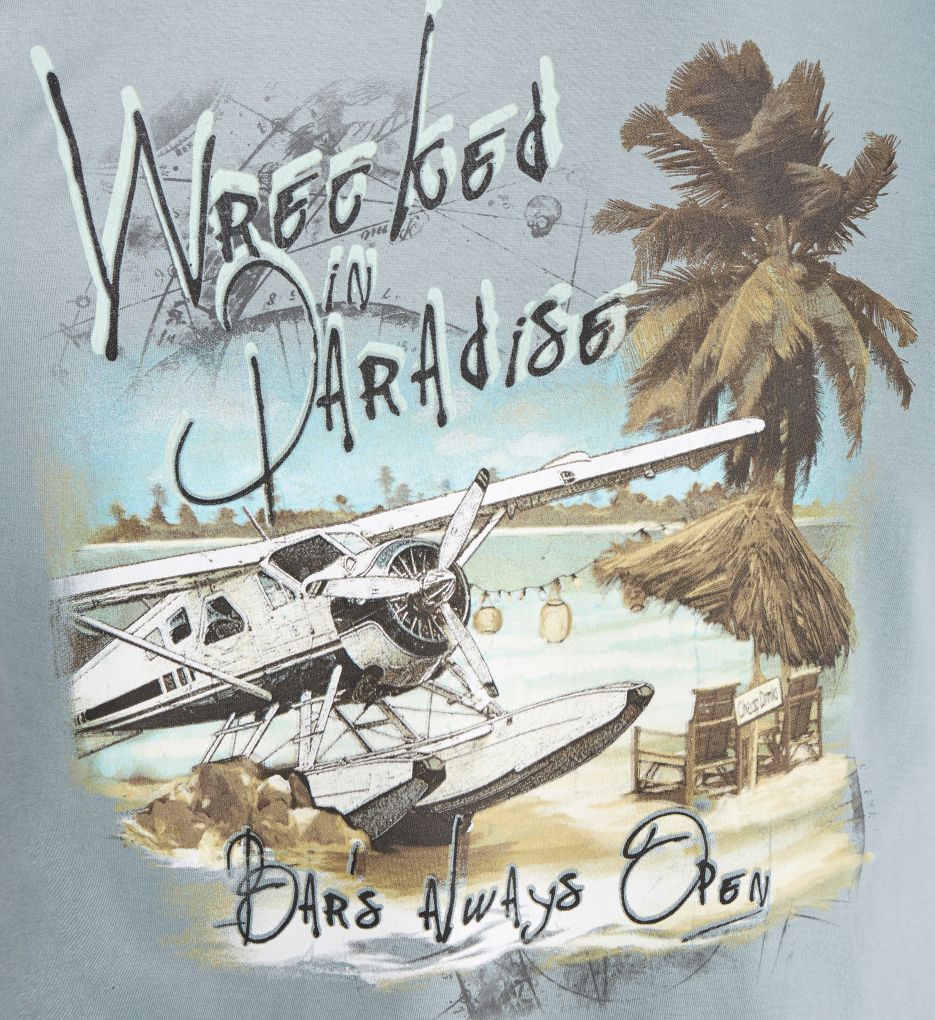 Wrecked in Paradise Cotton T-Shirt-cs1