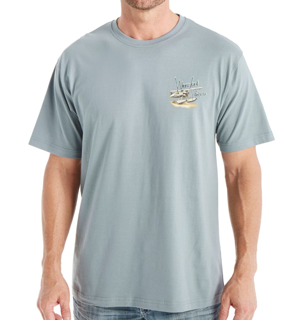 Wrecked in Paradise Cotton T-Shirt-fs