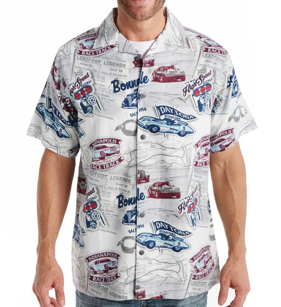 GM High Speed Race Button Down Shirt-fs