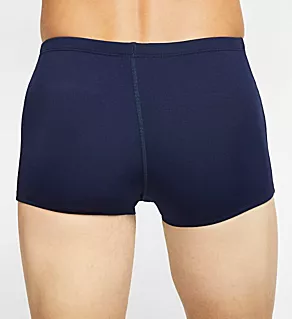 Hydrastrong Solid Square Leg Swim Trunk Midnight Navy 32 Waist