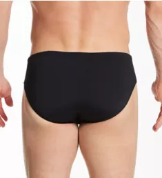 Hydrastrong Solid Swim Brief Black 30 Waist