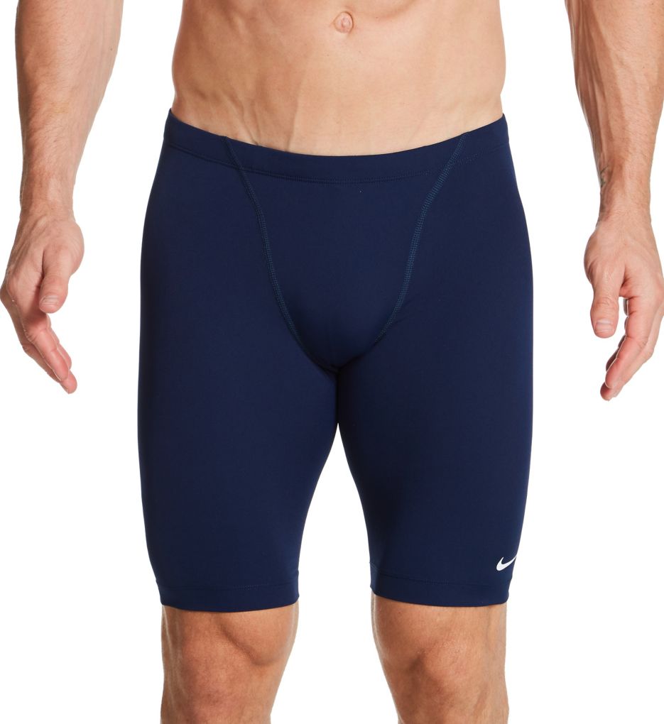 Nike Hydrastrong Solid Swim Jammer Midnight Navy 30 Waist  - Image 1