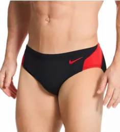 Vex Colorblock Swim Brief University Red 28 Waist