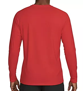 Dri-Fit Long Sleeve Rashguard University Red 2XL