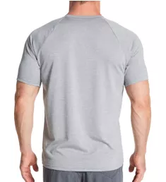 Dri-Fit Short Sleeve Heather Rashguard Particle Grey Heather S