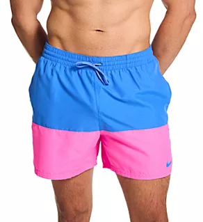 5 Volley Short With Brief Liner Blue Crystal S