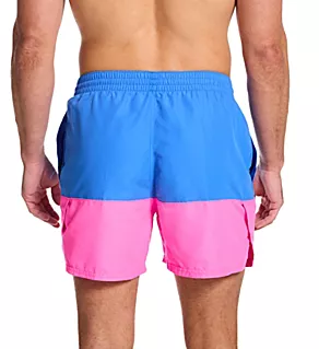 5 Volley Short With Brief Liner Blue Crystal S