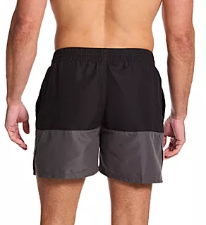 5 Volley Short With Brief Liner Black S