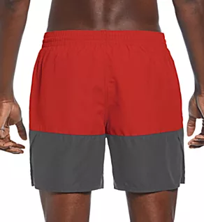5 Volley Short With Brief Liner University Red S