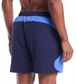 7 Fully Lined Volley Short Blue Crystal 2XL