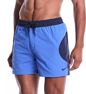 5 Fully Lined Volley Short Blue Crystal S