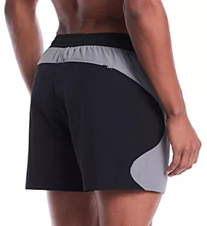 5 Fully Lined Volley Short Black S