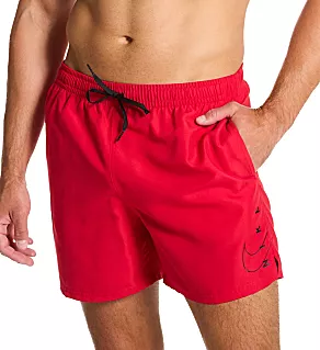 Breaker 5 Brief-Lined Volley Short University Red 2XL